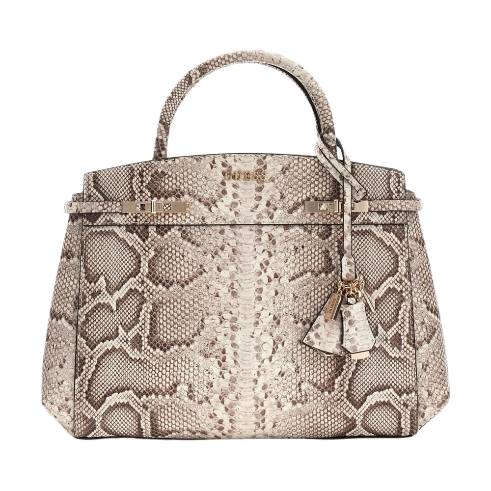 Guess Beige Melinda Handbag - Female - Handbags - One Size - Bags