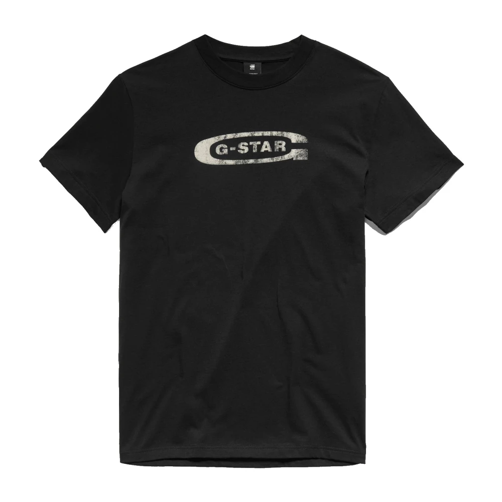 G-Star Vintage Logo T-shirt met korte mouwen Black Heren