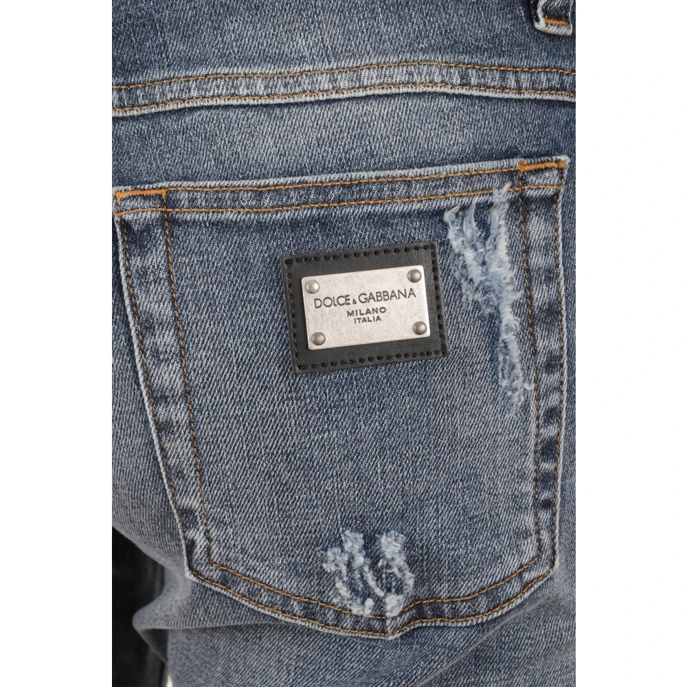 Dolce & Gabbana Stijlvolle Heren Jeans Blue Heren