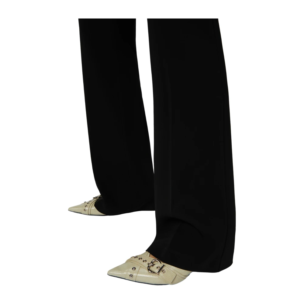 pinko Cady Tecnico Zwarte Broek Limousine Black Dames