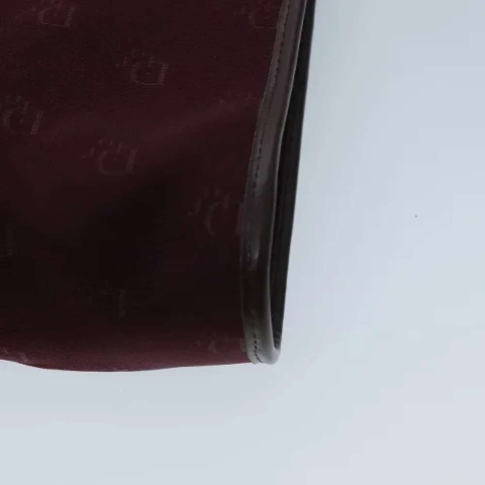 Dior Vintage Pre-owned Fabric dior-bags Red Dames