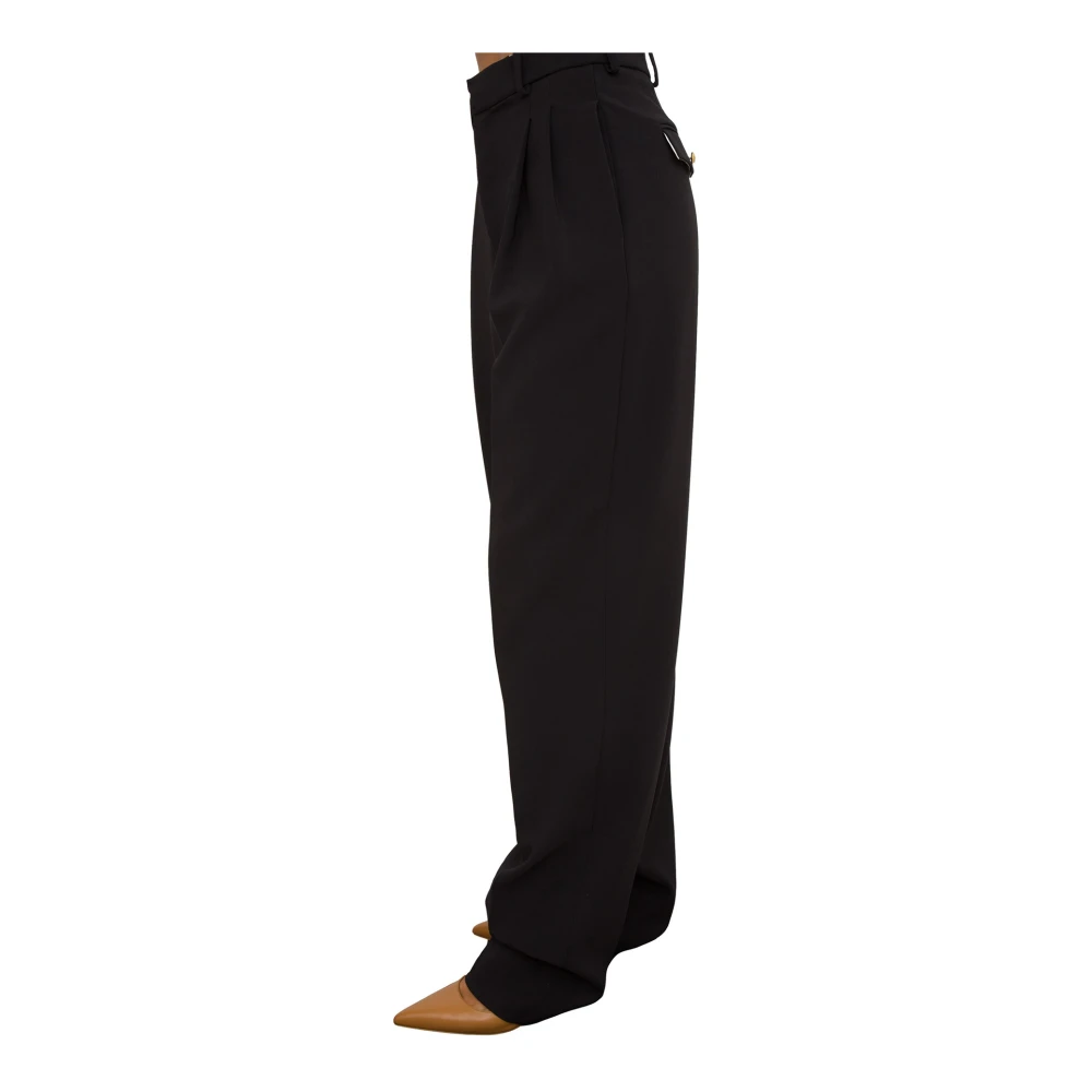 Elisabetta Franchi Stijlvolle Broek voor Vrouwen Black Dames