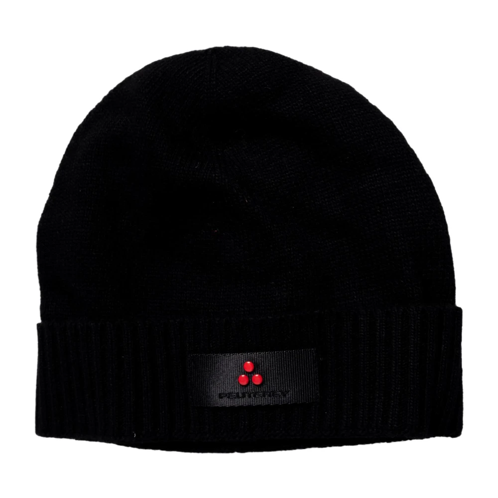 Peuterey Mannen Sjaal Herfst Winter Collectie Black Heren