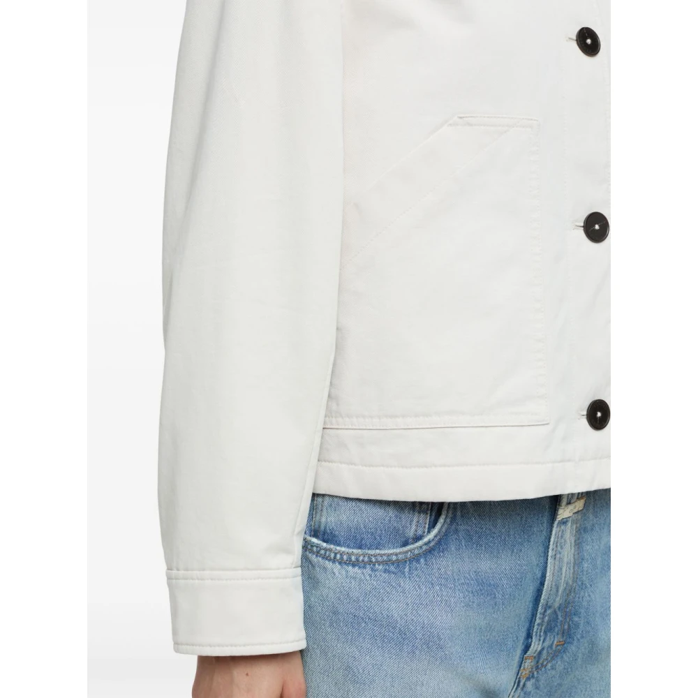 closed Beige Geknoopte Jas met Zakken Beige Dames