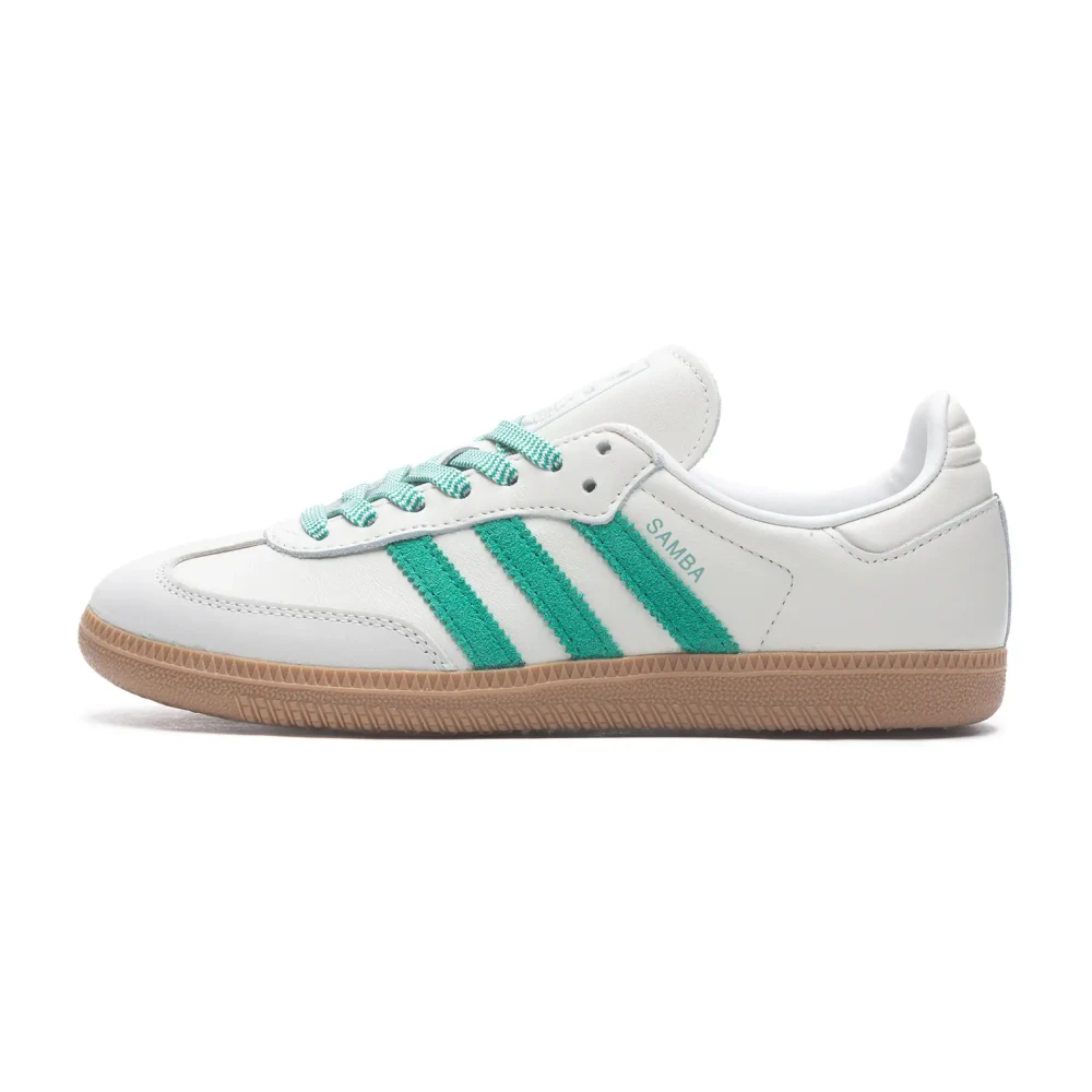 Adidas White Skateboarding, Female, 3 Uk, Samba Og W Off Court Green
