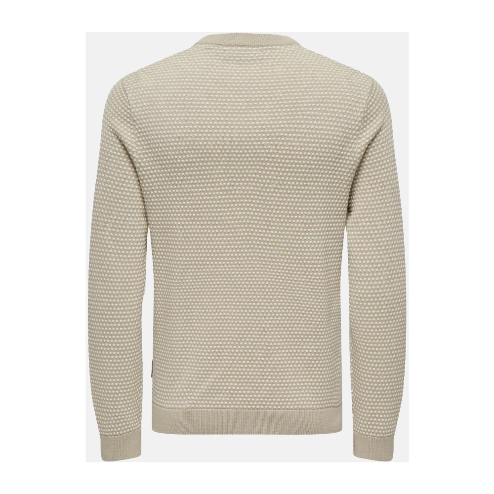 Only & Sons Stijlvolle Gebreide Collectie Gray Heren