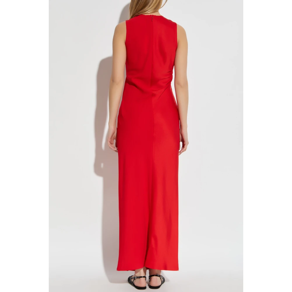 Ami Paris Mouwloze jurk Red Dames