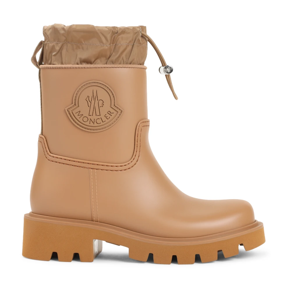 Moncler Women's Brown Wellies, 6 Uk, Kickstream Rain Boots