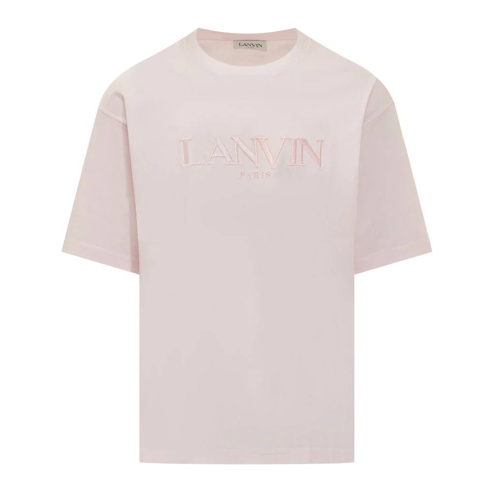 Lanvin Oversized T-Shirt Collectie Pink Heren