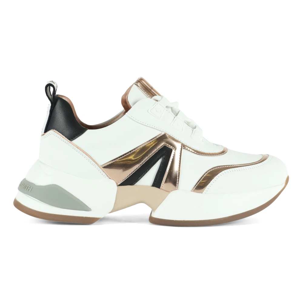 Alexander Smith Chunky Marble Sneakers met Contrast Inserts Dames Schoenen Wit