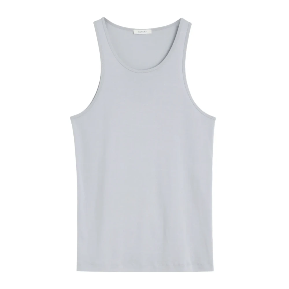 Lemaire Blauw Grijs Tank Top Blue Heren