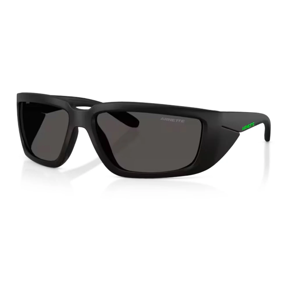 Arnette Men's Black Sunglasses, 62 Mm, Matte /Grey Sunglasses