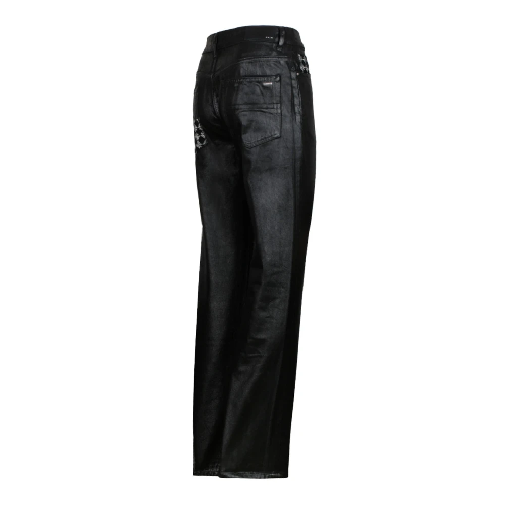 Amiri Black Wax MX1 Jeans Black Heren