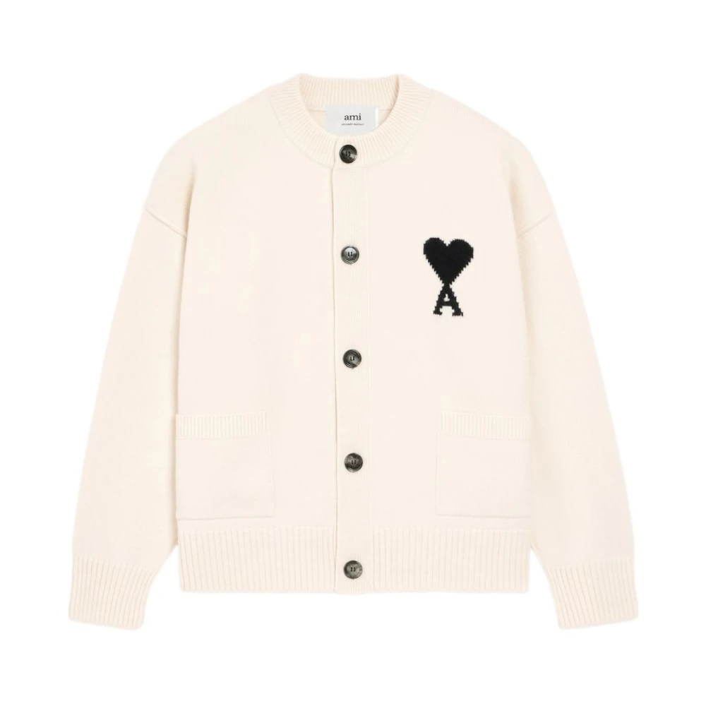 Knitwear > Cardigans - - Ami Paris - Modalova