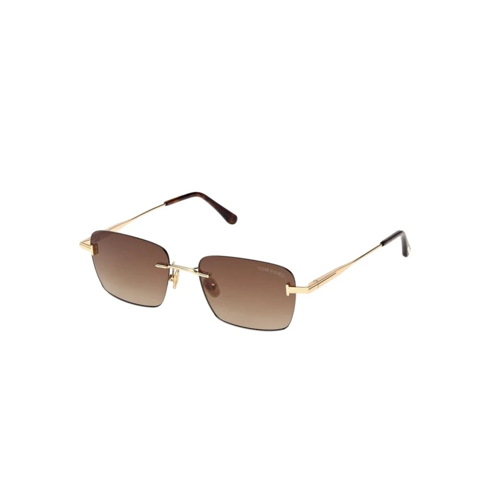 Tom Ford Unisex Yellow Jake-02 Sunglasses - Sunglasses - 54 Mm - Accessories
