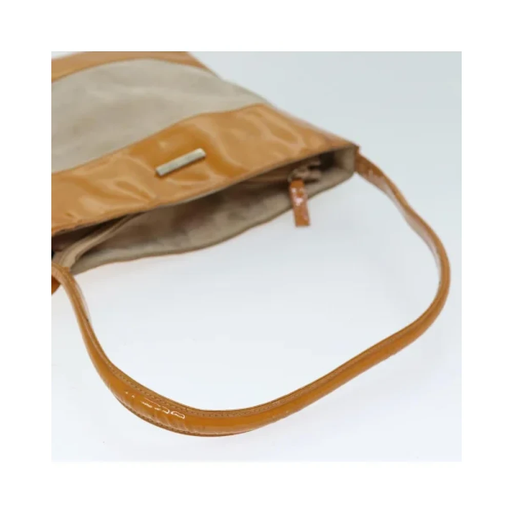 Gucci Vintage Pre-owned Leather gucci-bags Orange Dames