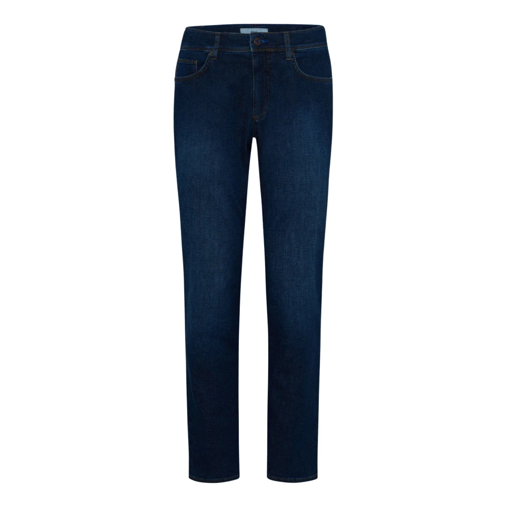 BRAX Essential Style Cadiz Heren Straight Fit Jeans met Klassiek Design Blue Heren