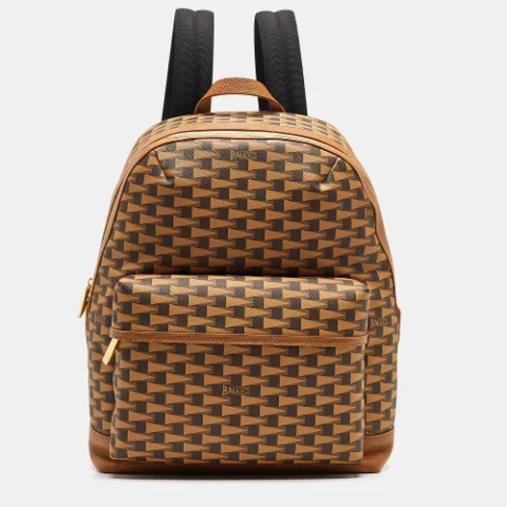 Bally Pre-owned Fabric backpacks Brown Dames