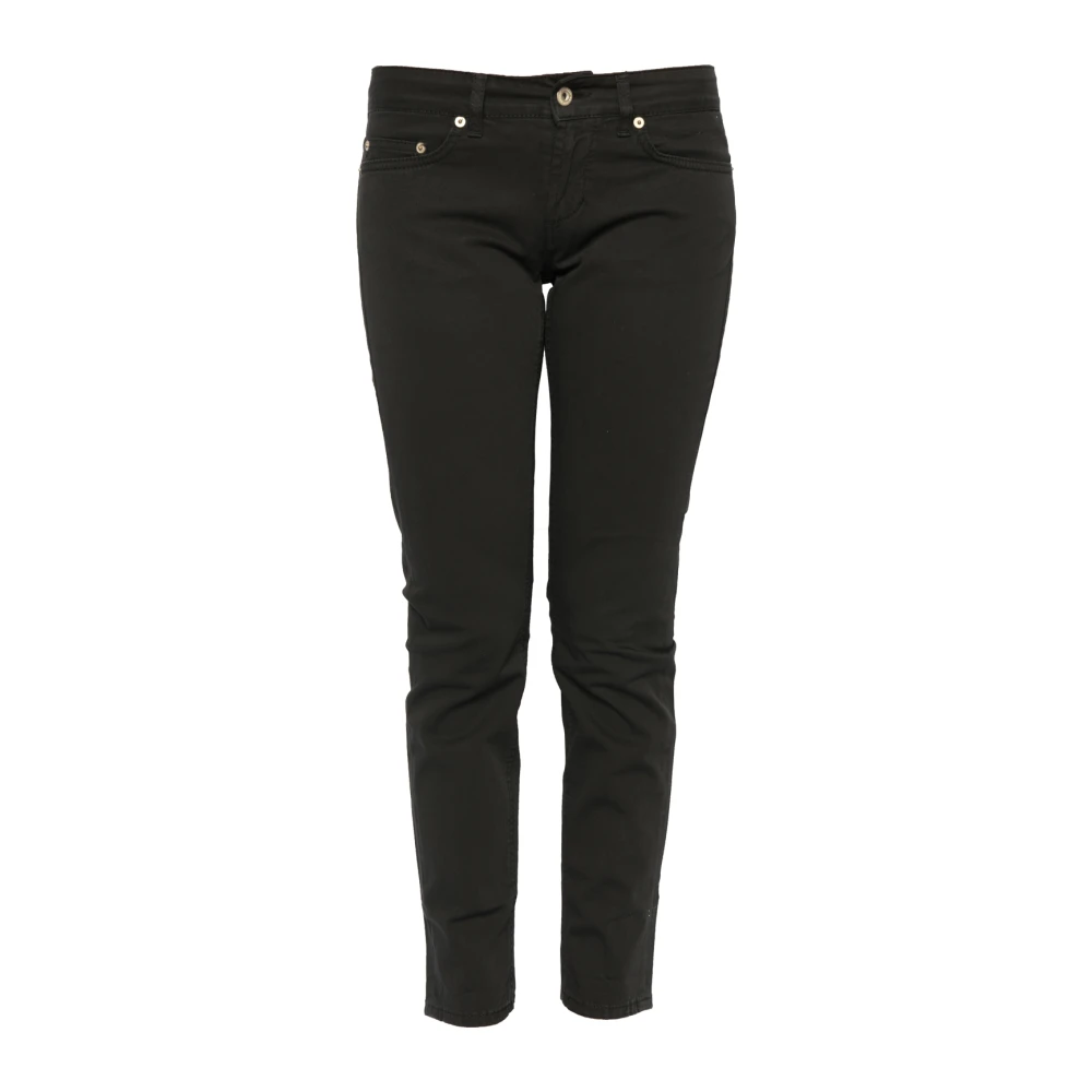 Dondup Monroe Broek in 999C Stijl Black Dames