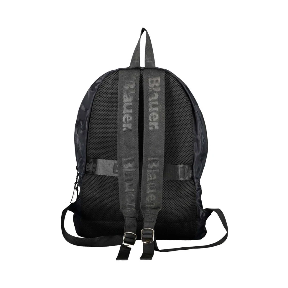 Blauer Elegante Urban Blue Rugzak met Laptopvak Blue Heren