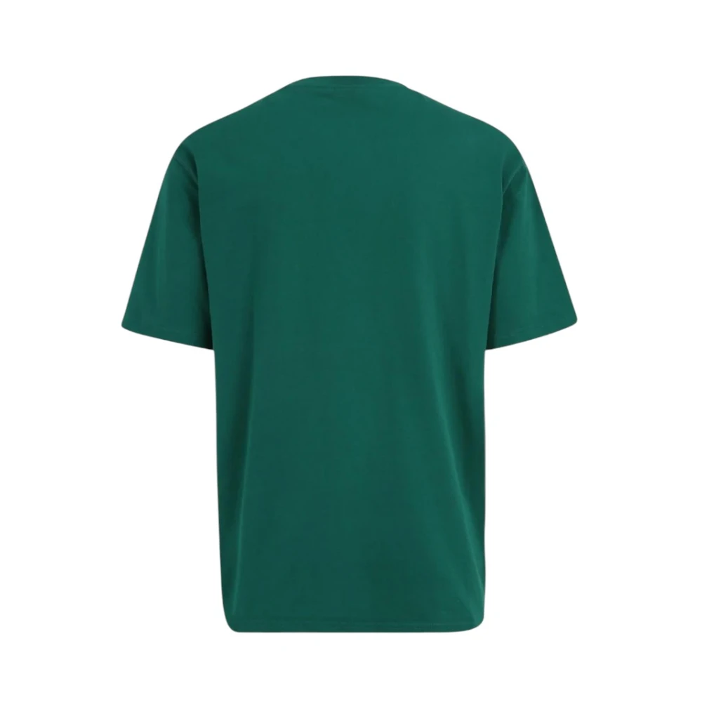 Fila Katoenen T-shirt voor Modieus Comfort Green Heren