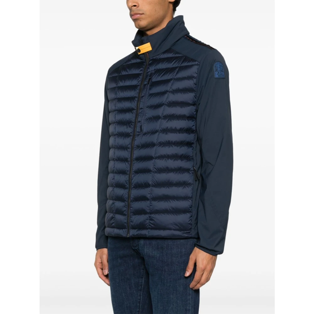 Parajumpers Navy Blauwe Jas met Rits en Zakken Blue Heren