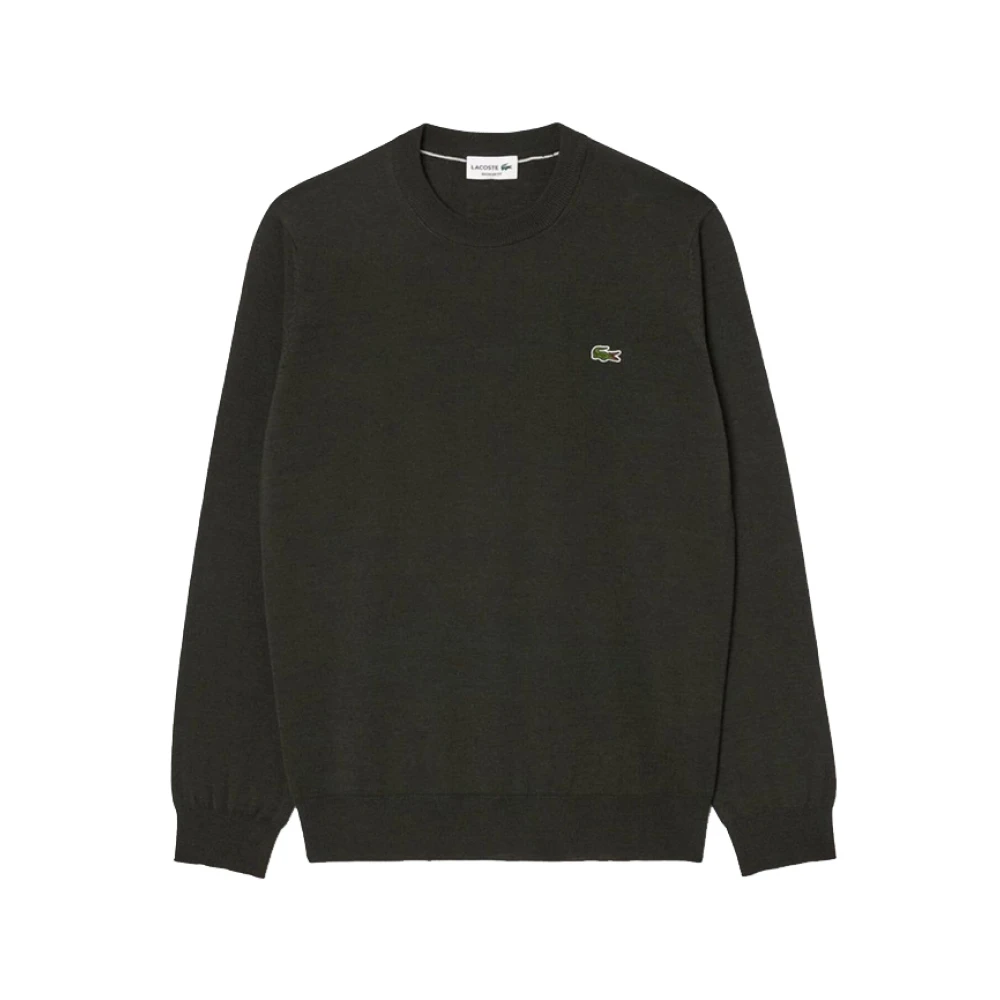 Lacoste Groene Katoenen Trui Casual Stijl Green Heren