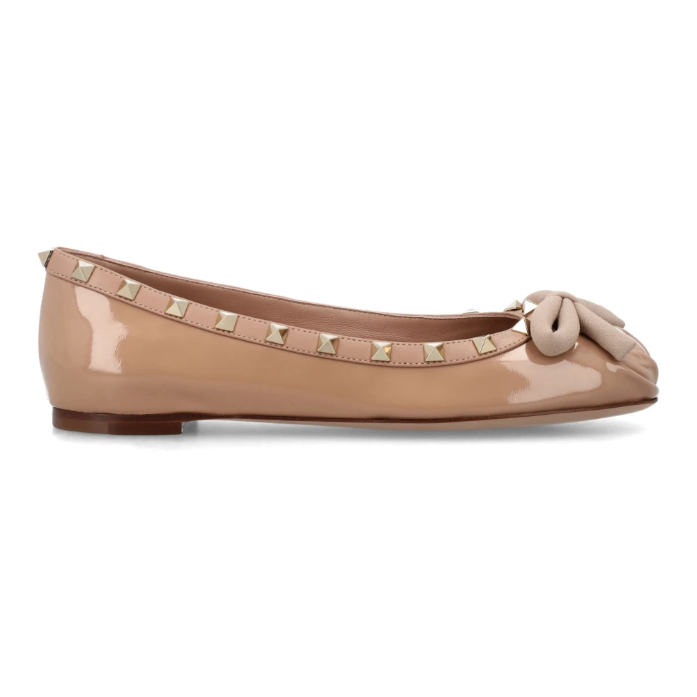 Valentino Garavani Rockstud Ballerina Pink Dames