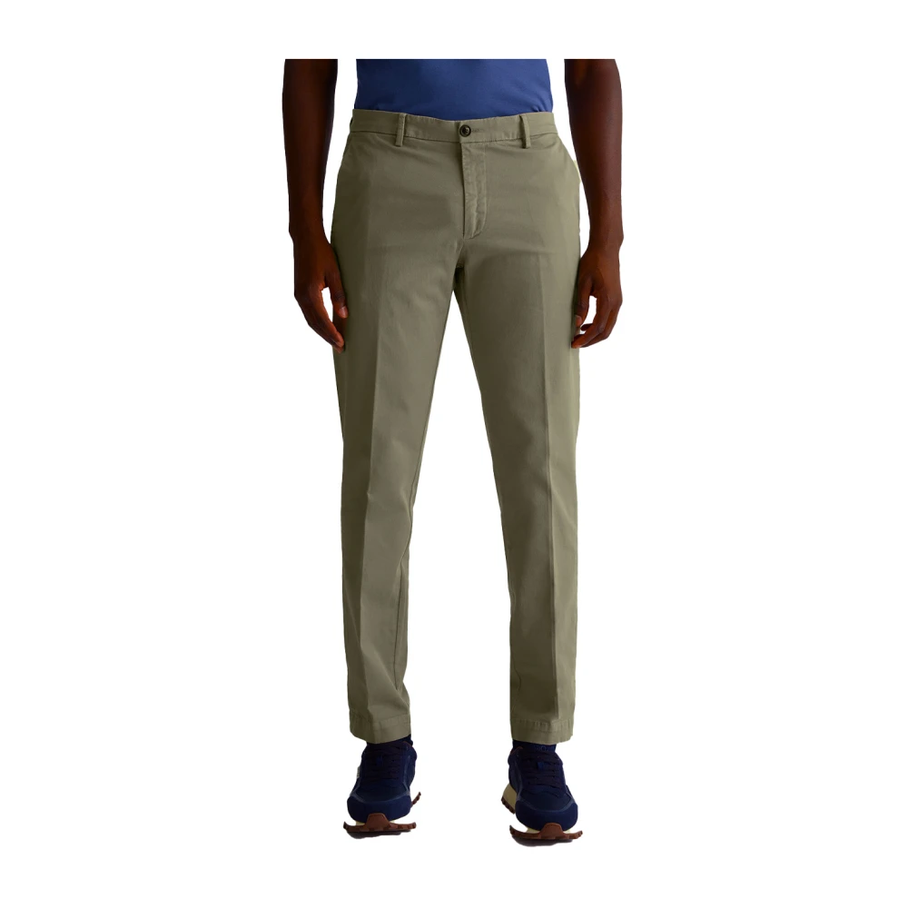 Liu Jo Katoenen Broek Modern Elegant Comfortabel Beige Heren