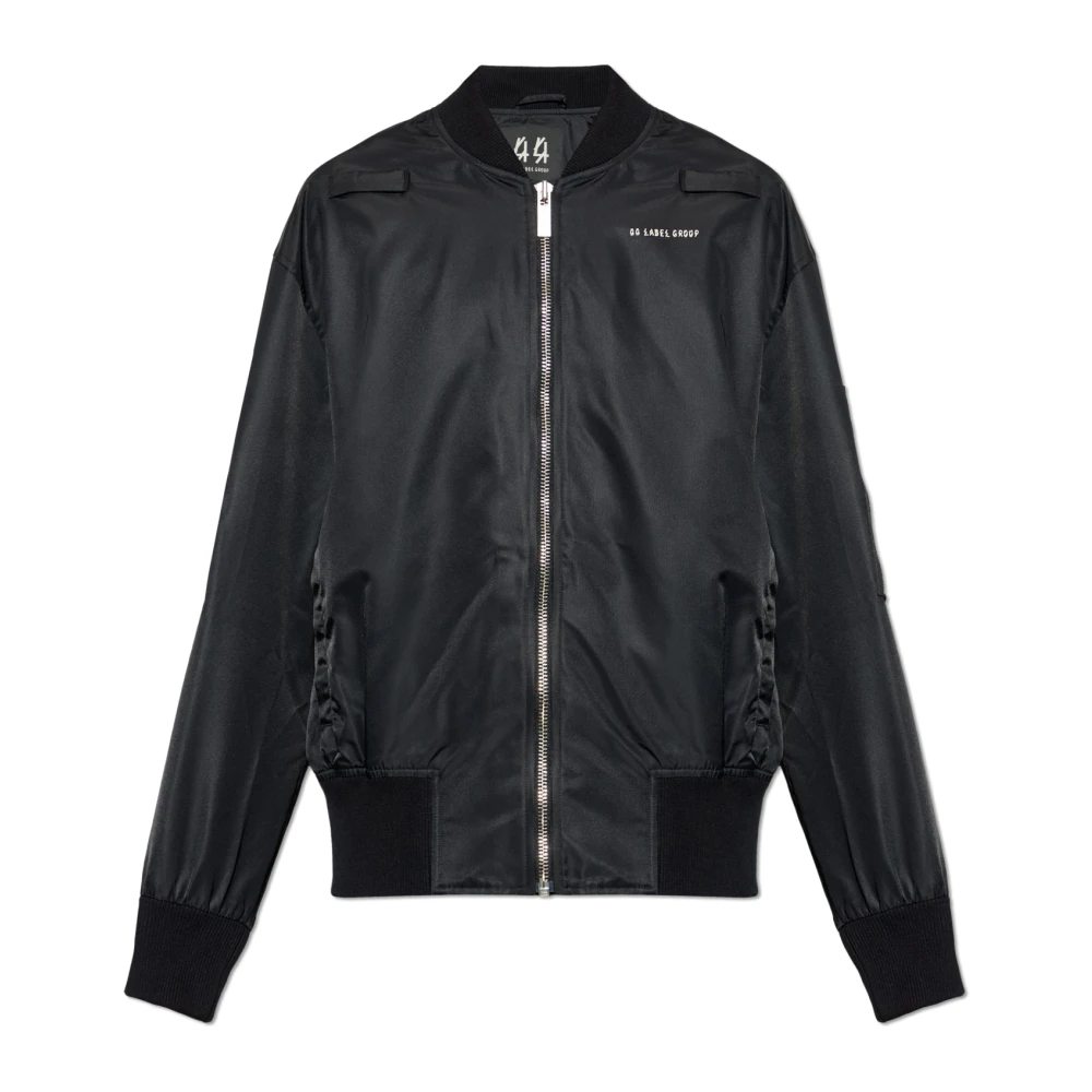 44 Label Group Men's Black Profiler Bomber - Bomber Jackets - M - Jackets