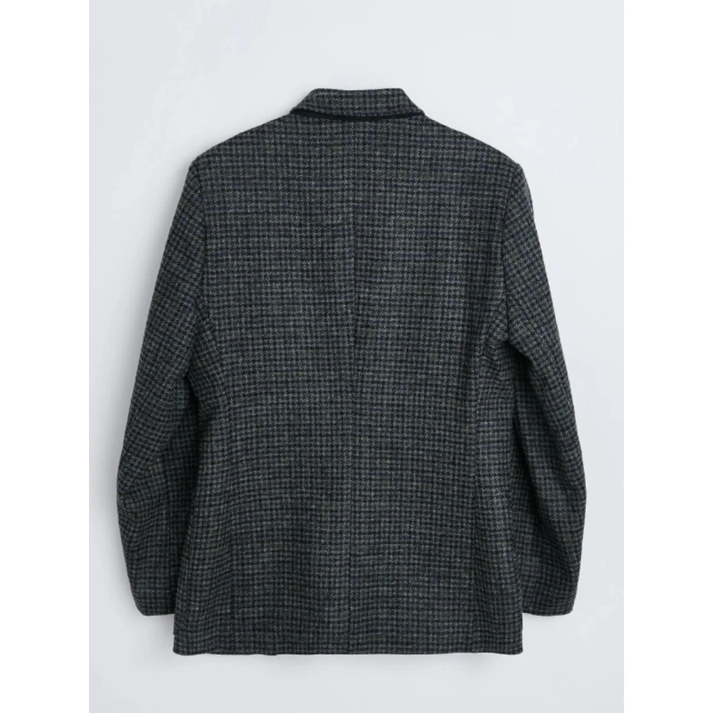 Sunflower Klassieke Tweed Blazer met Voorzakken Gray Heren