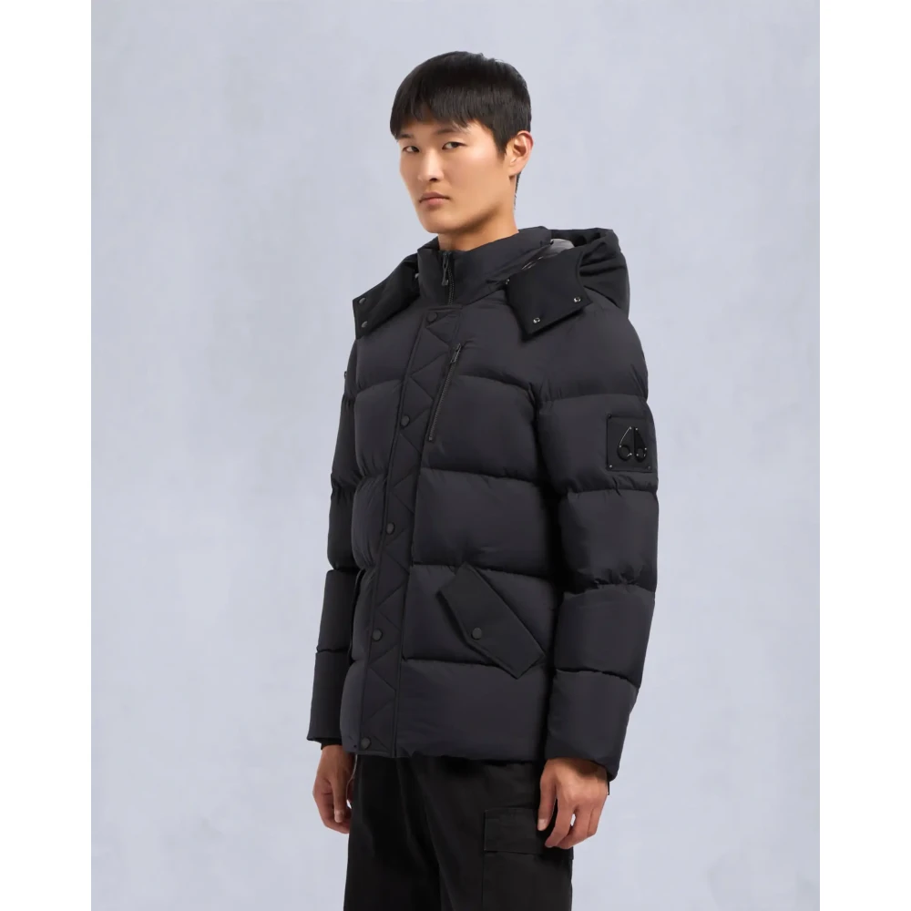 Moose Knuckles Everest Puffer Jacket Black Heren
