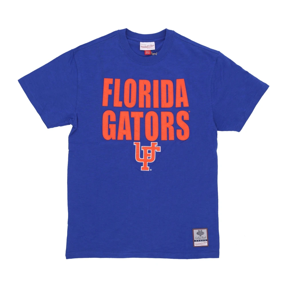Mitchell & Ness Florida Gators Basketball Team Tee Blue Heren