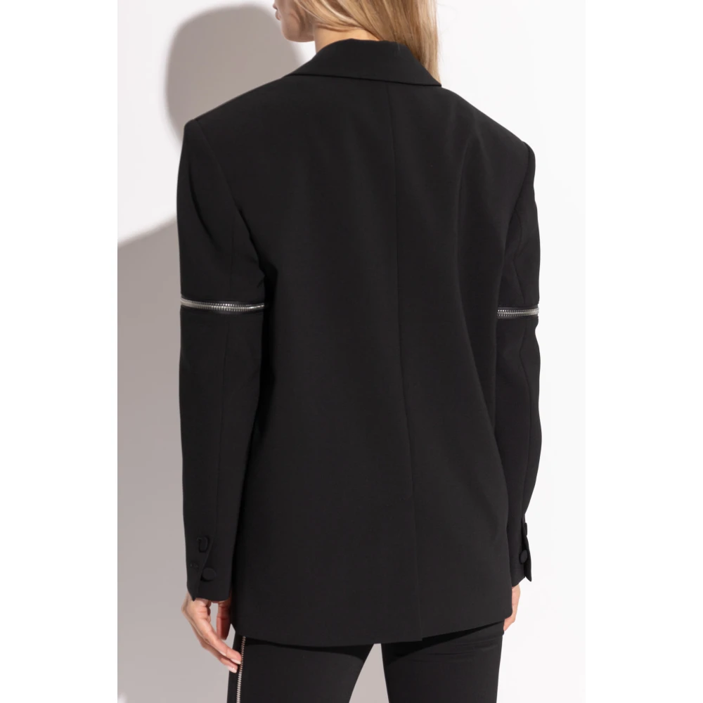 Dsquared2 Blazer met ritsen Black Dames
