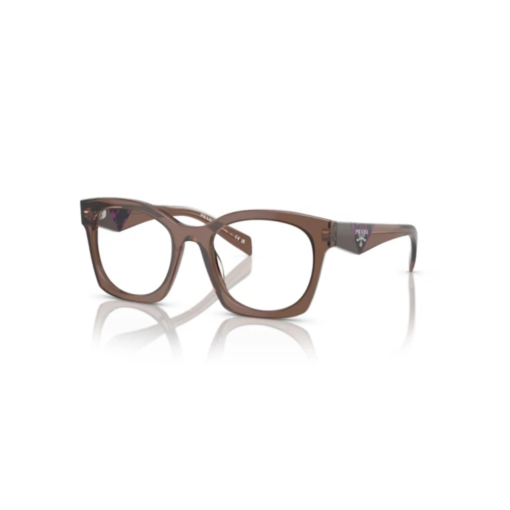 Prada Stijlvolle Vista Zonnebril Brown Unisex