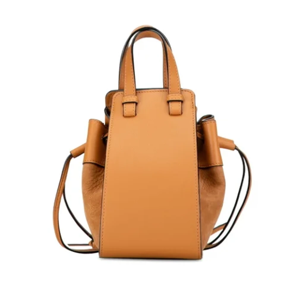 Loewe Pre-owned Leather shoulder-bags Brown Dames