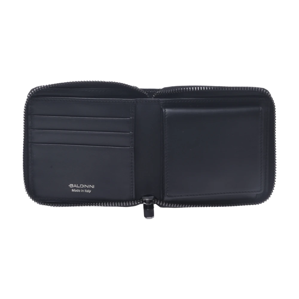 Baldinini Portemonnee met rits Black Heren