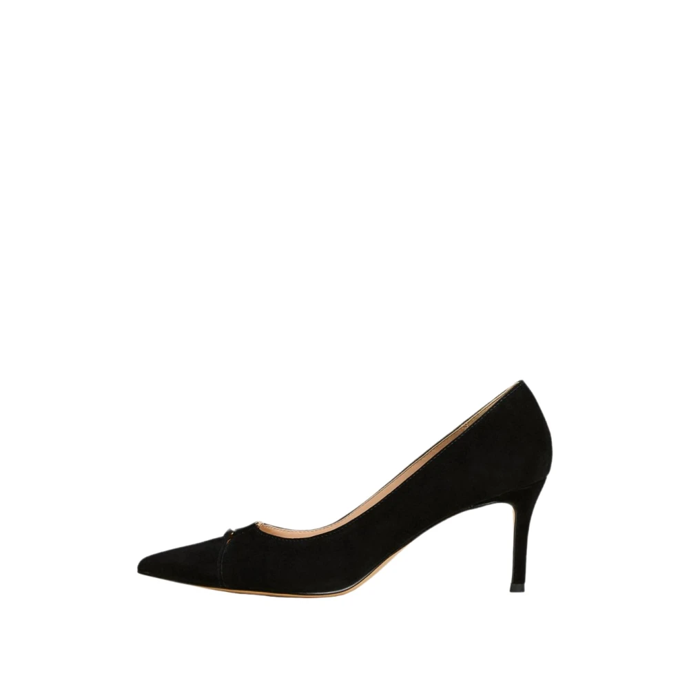 Twinset , Pumps, Female, Black, 8 Uk, Twin-Set Half Heel Shoes