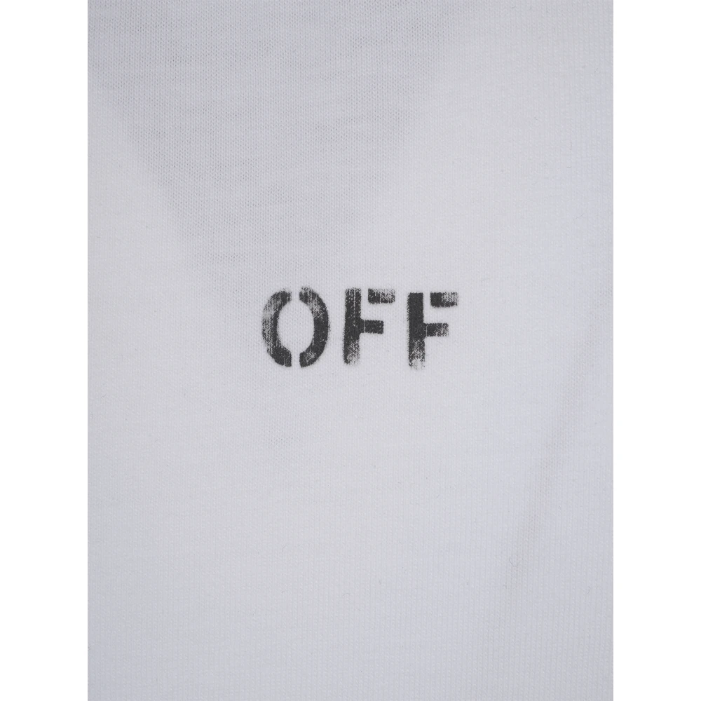 Off White Witte Skate Tee Vibe Arrow Shirt White Heren