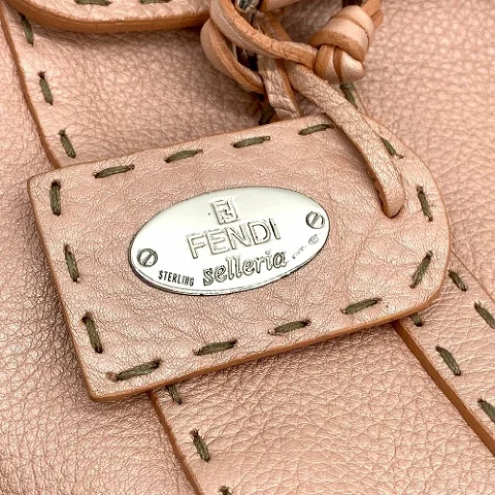 Fendi Vintage Pre-owned Leather fendi-bags Pink Dames