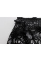 black-crystal-sequined-high-waist-mini-shorts