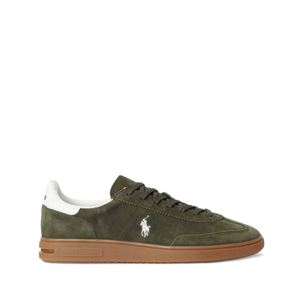 Ralph Lauren Men's Green Bedford Pp Sneakers Low Top Lace