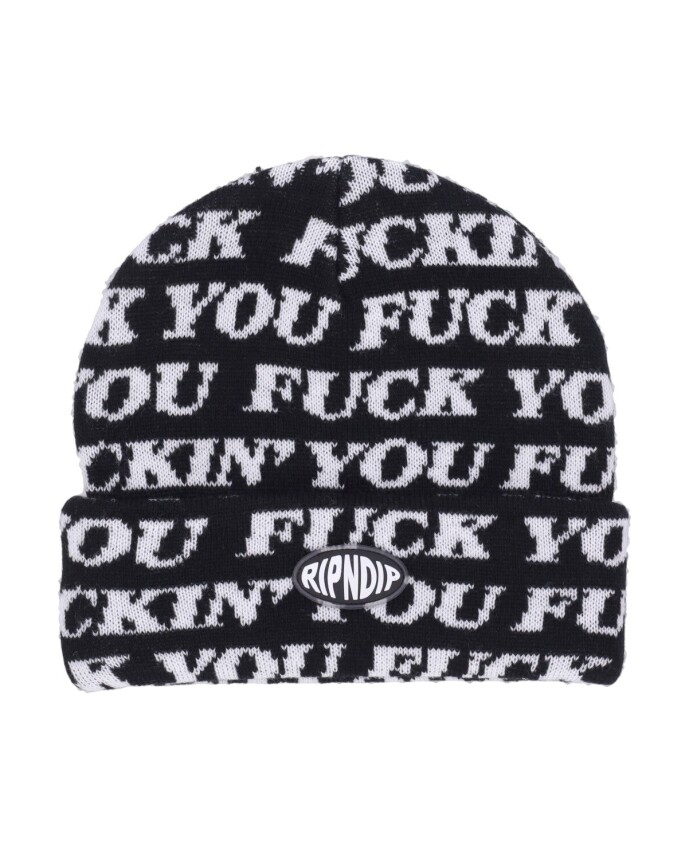 zwarte-gebreide-beanie-muts-met-borduursel