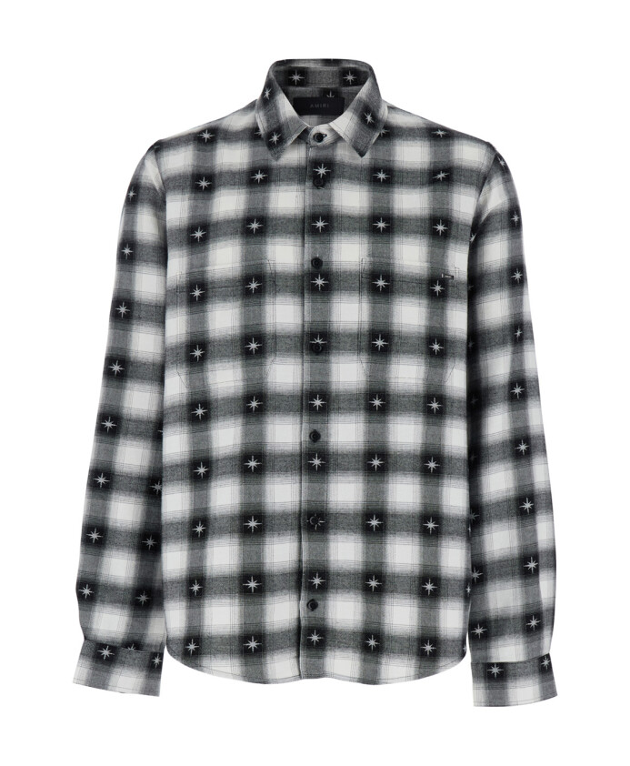 chemise-stardust-noire-a-carreaux-col-classique