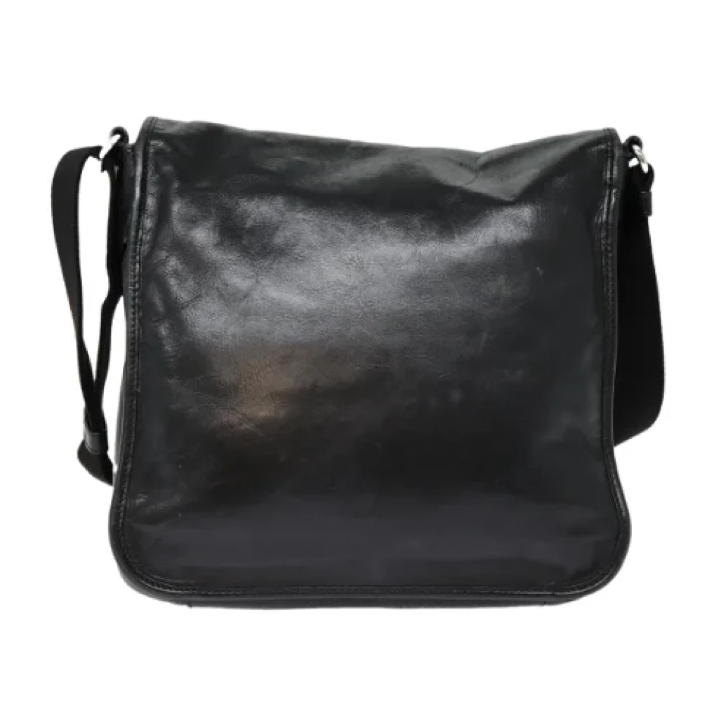 Bally Pre-owned Leather shoulder-bags Black Dames