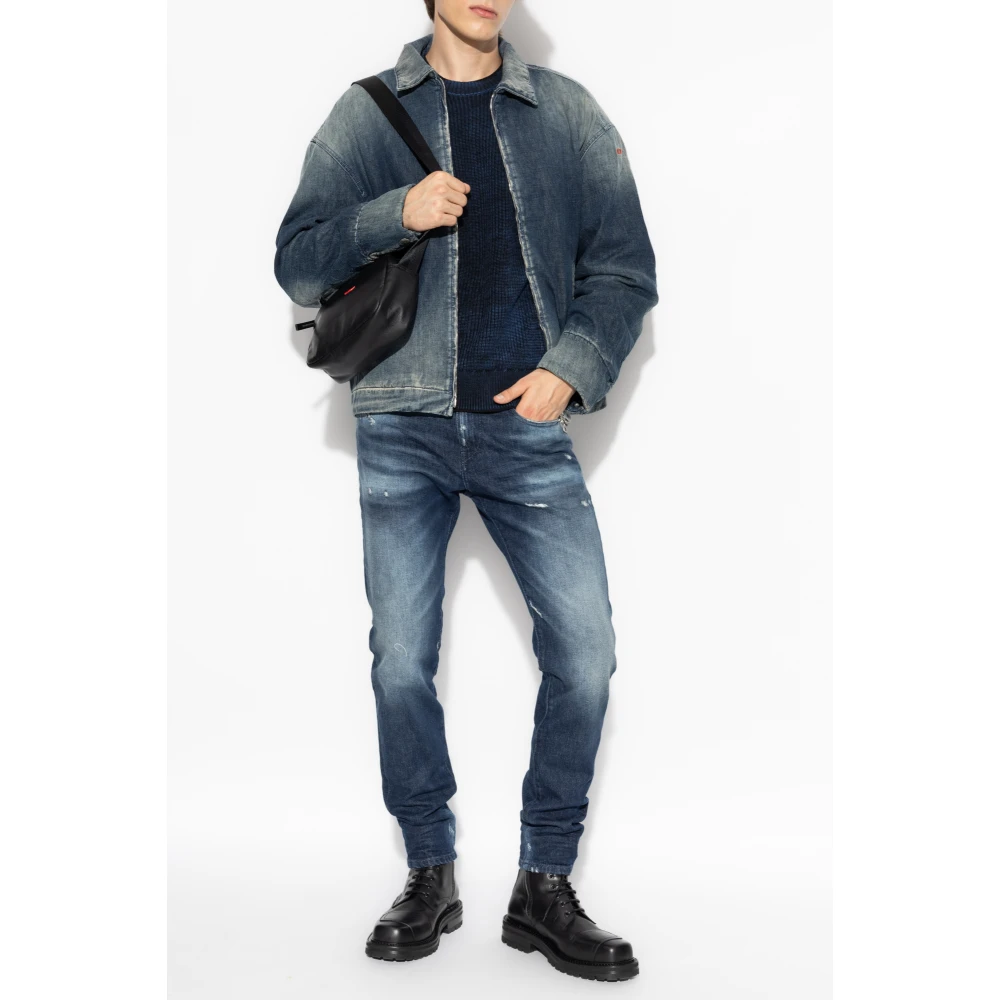 Diesel Sweater K-Arona Blue Heren