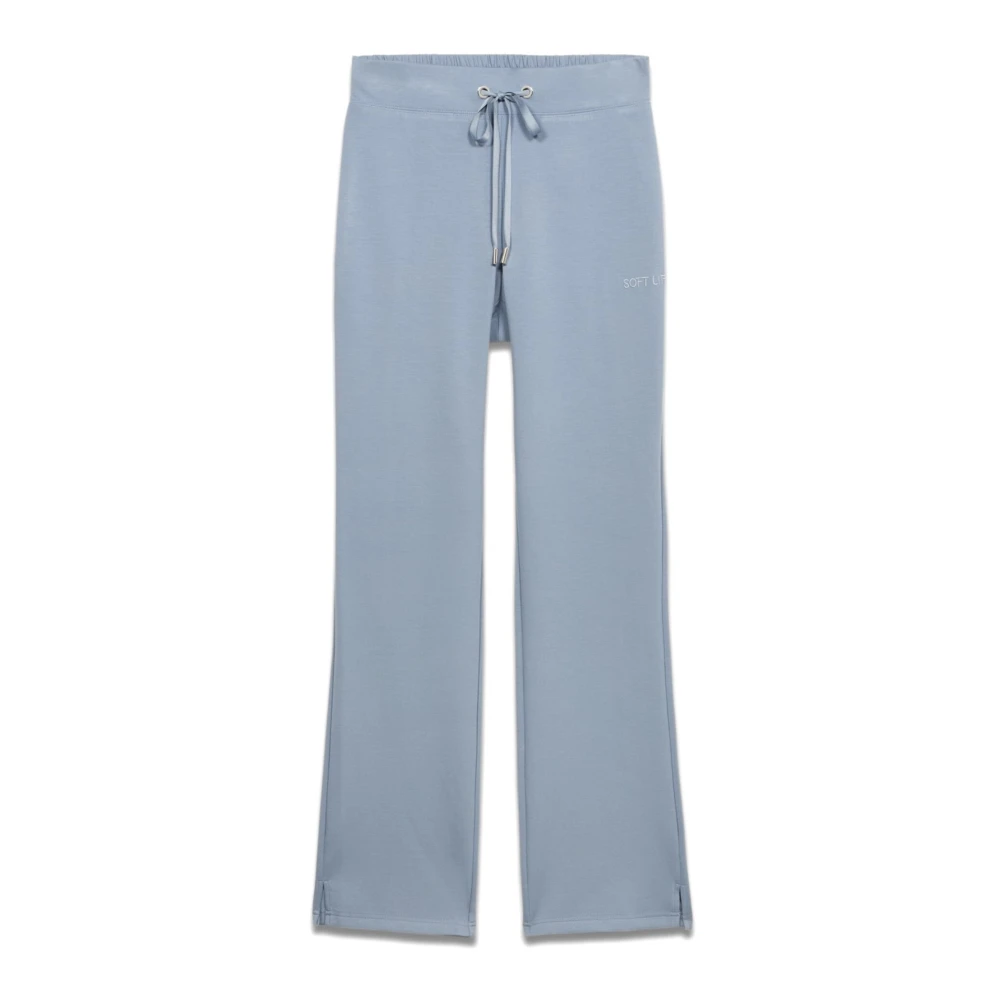 Oltre Zachte joggingbroek met trekkoord Blue Dames