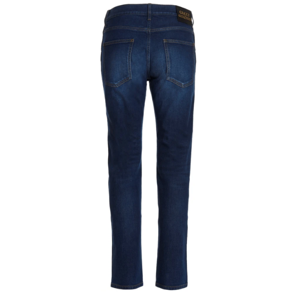 Gucci Gewassen strakke jeans-32 Blue Dames