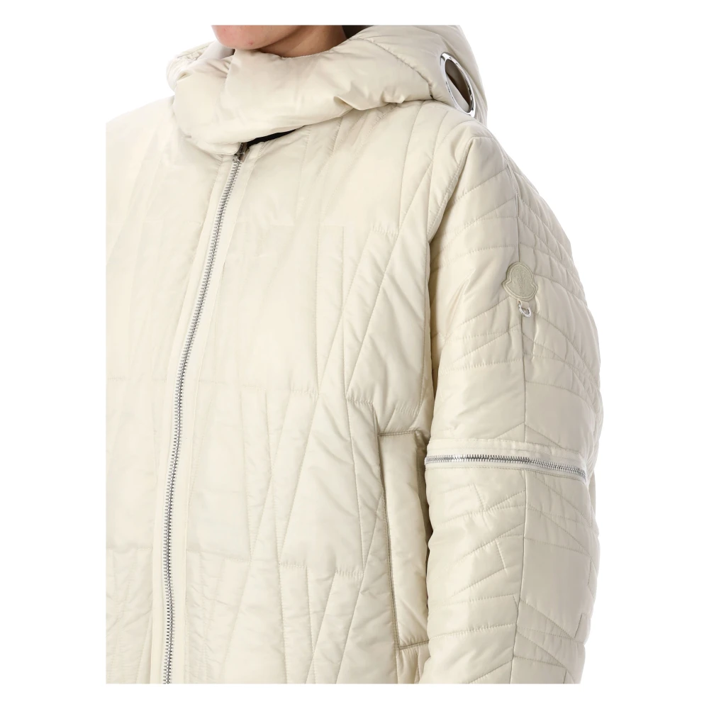 Moncler Witte Donsjas Haissa Aw24 White Dames