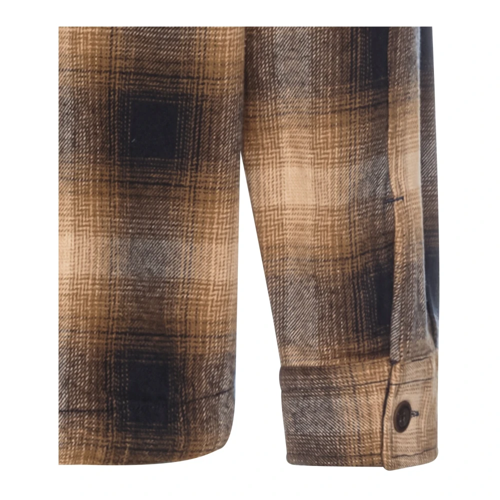 camel active Katoenen Overshirt Brown Heren